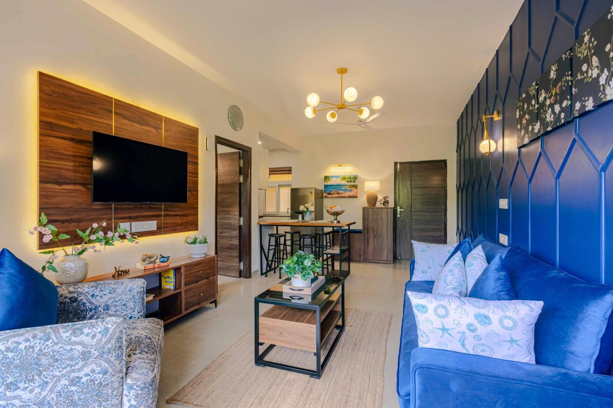 Alaya Stays 1 Bhk With Balcony & Pool - Veera Marina Кандолим Екстериор снимка