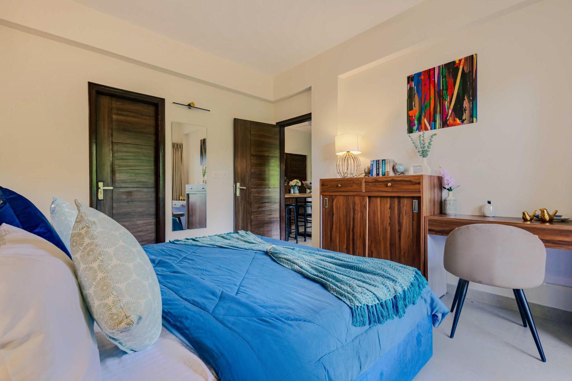 Alaya Stays 1 Bhk With Balcony & Pool - Veera Marina Кандолим Екстериор снимка