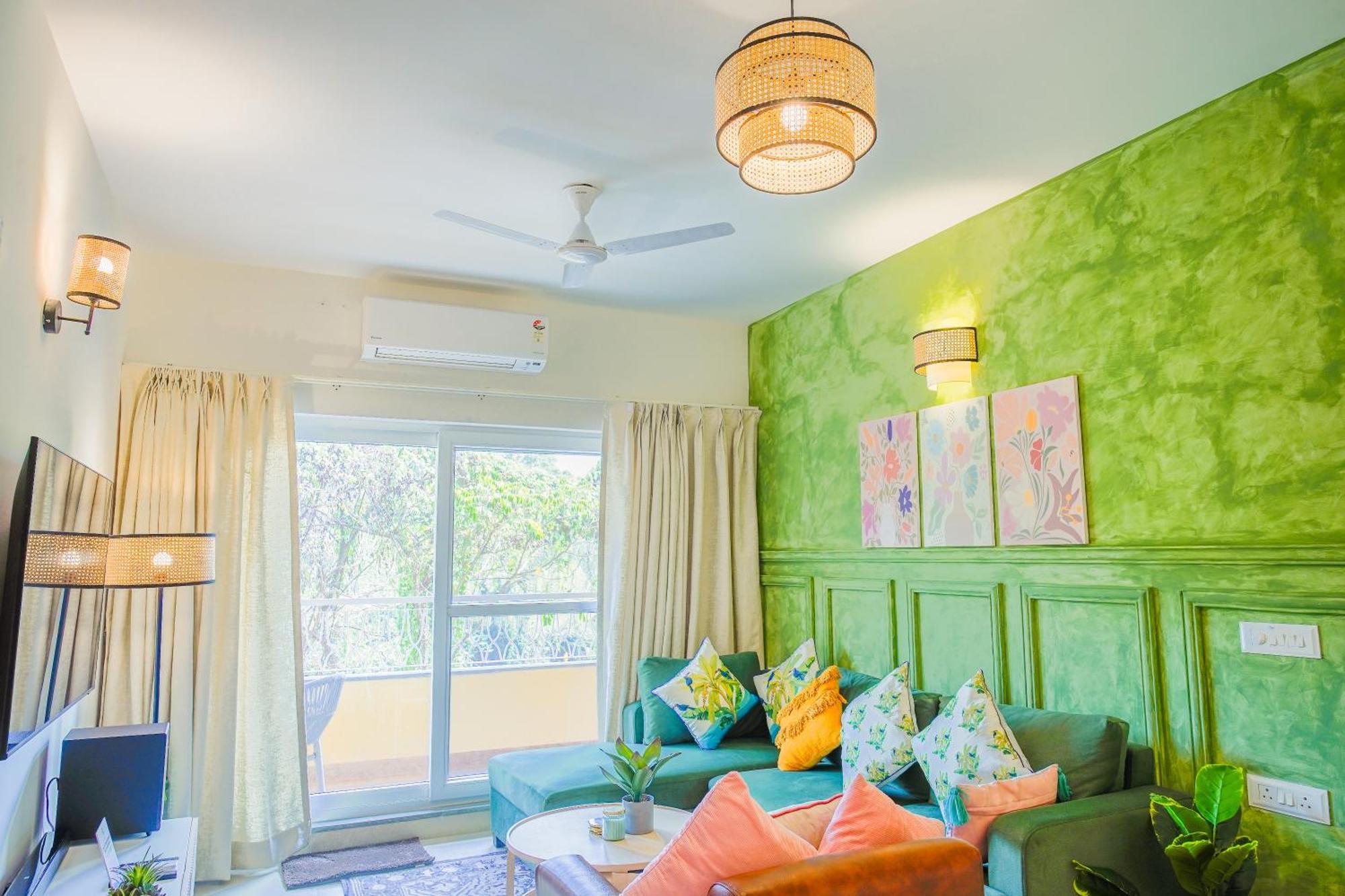 Alaya Stays 1 Bhk With Balcony & Pool - Veera Marina Кандолим Екстериор снимка