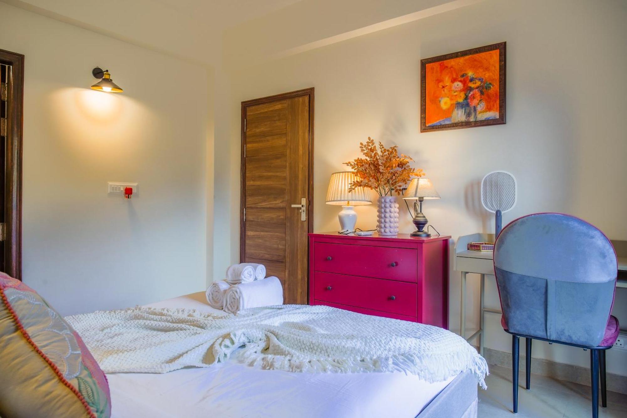 Alaya Stays 1 Bhk With Balcony & Pool - Veera Marina Кандолим Екстериор снимка
